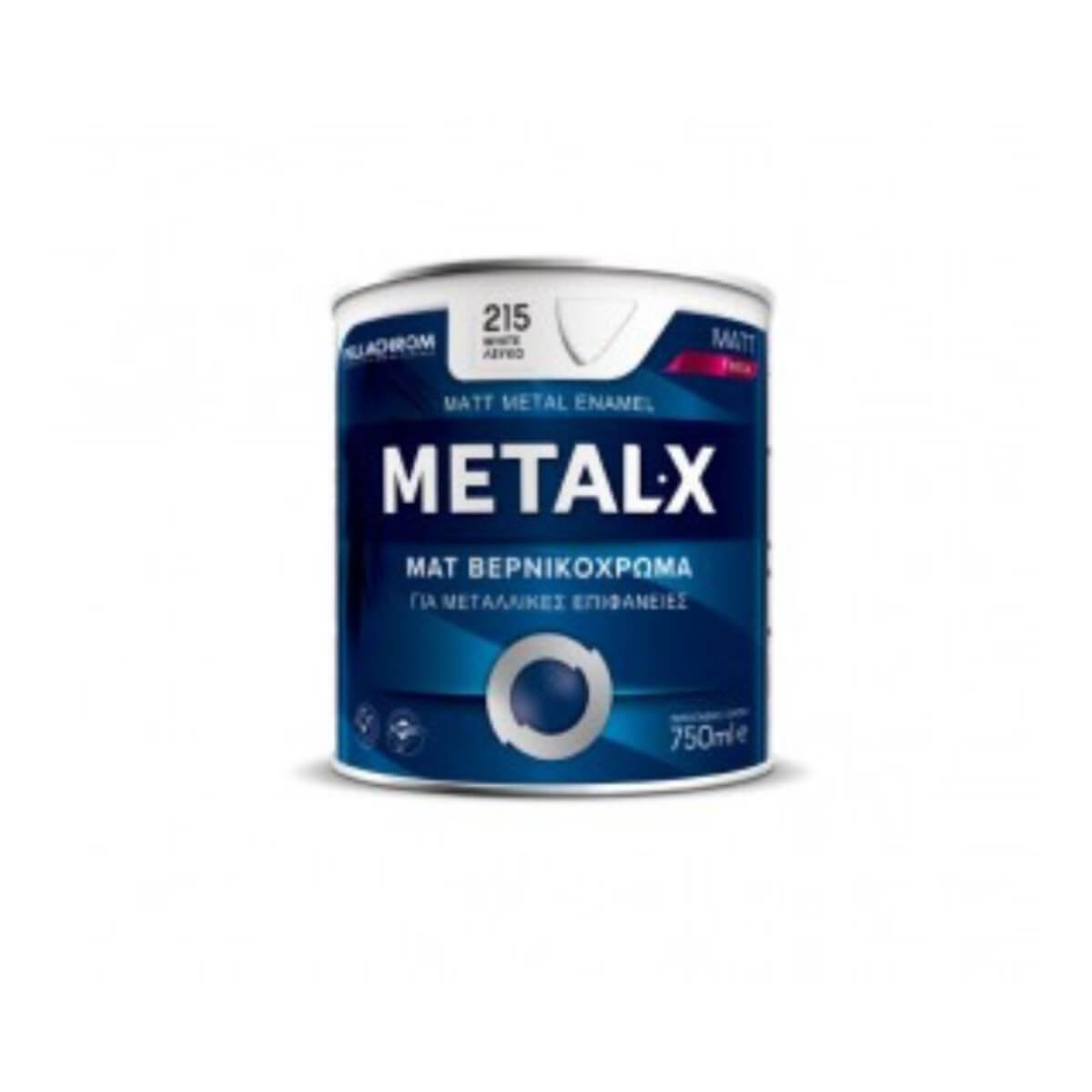 Pellachrom METAL-X MATT αλκυδικό ματ βερνικόχρωμα για μεταλλικές επιφάνειες